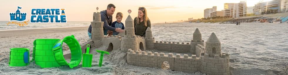 The Ultimate Beach Day: Professional Sandcastle Lessons in Myrtle Beach!